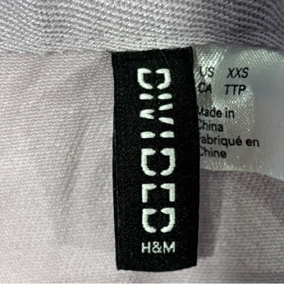 Divided Lavender Mini Jumper with Belt - Picture 8 of 9